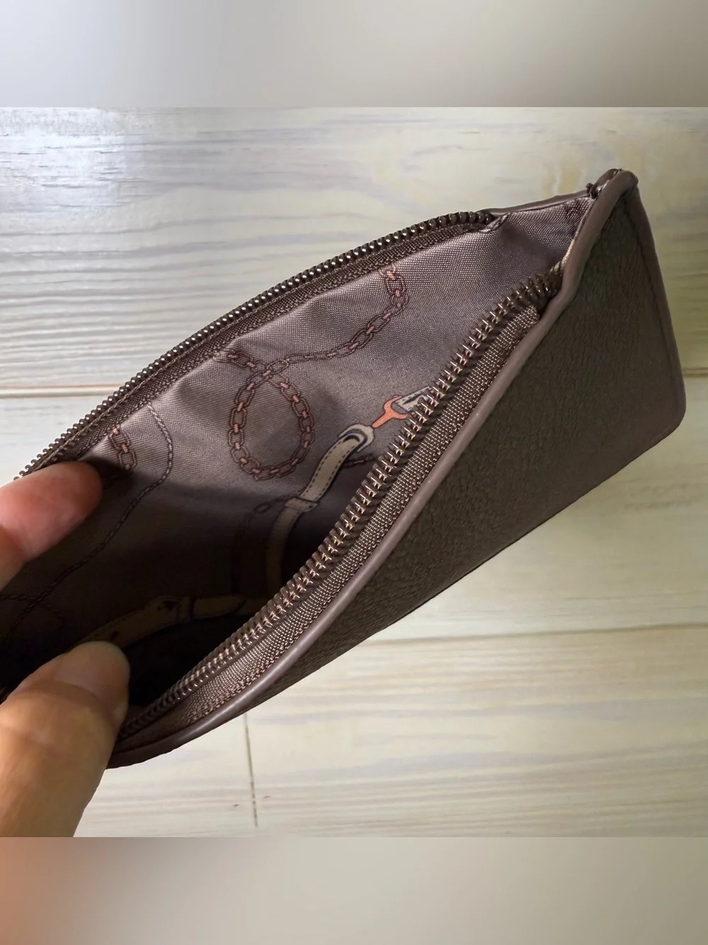 Montana West Brown Wristlet Wallet